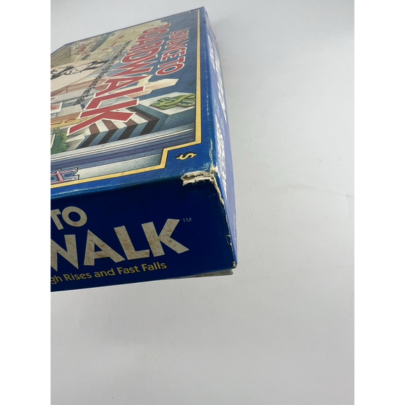 "Advance To Boardwalk" Board Game Parker Brothers 1985 Vintage 100% Complete - Picture 11 of 16